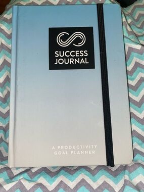 Barnes & Noble Light Blue Success Journal with Black Elastic